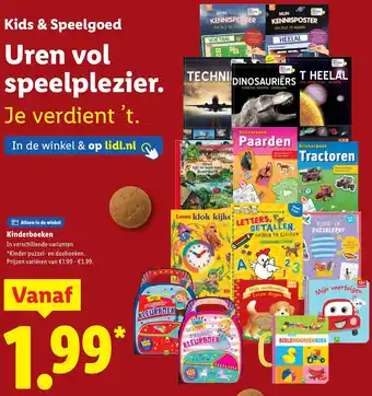 Lidl Kinderboeken aanbieding
