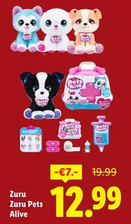 Lidl Zuru Zuru Pets Alive aanbieding