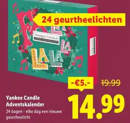 Lidl Yankee Candle Adventskalender aanbieding