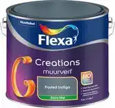 Praxis Flexa Creations Muurverf - Extra Mat - Faded Indigo - 2,5L aanbieding