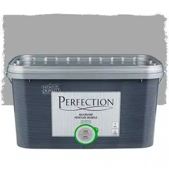 Praxis Perfection Ultradekkend Muurverf - Mat - Muisgrijs - 5L aanbieding