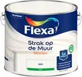 Praxis Flexa Strak Op De Muur Muurverf - Mat - Wit - 2,5L aanbieding