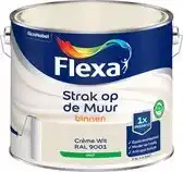 Praxis Flexa Strak Op De Muur Muurverf - Mat - Crème Wit / RAL 9001 - 2,5L aanbieding