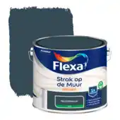 Praxis Flexa Strak Op De Muur Muurverf - Mat - Nachtblauw (2019) - 2,5L aanbieding