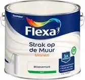 Praxis Flexa Strak Op De Muur Muurverf - Mat - Bloesemwit - 2,5L aanbieding