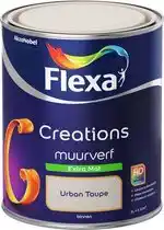 Praxis Flexa Creations Muurverf - Extra Mat - Urban Taupe - 1L aanbieding