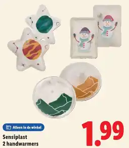 Lidl Sensiplast 2 handwarmers aanbieding