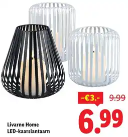 Lidl Livarno Home LED-kaarslantaarn aanbieding