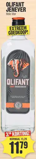 Super Dirck 3 OLIFANT JENEVER aanbieding