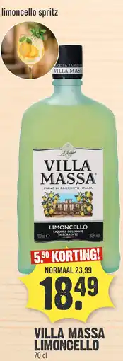 Super Dirck 3 VILLA MASSA LIMONCELLO aanbieding