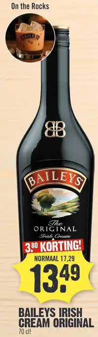Super Dirck 3 BAILEYS IRISH CREAM ORIGINAL aanbieding
