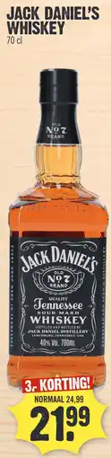 Super Dirck 3 JACK DANIEL'S WHISKEY aanbieding
