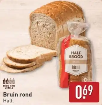 ALDI Bruin rond aanbieding