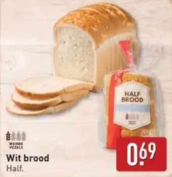 ALDI Wit brood aanbieding