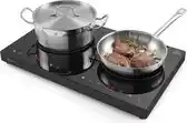 Bol.com Hendi Dubbele inductiekookplaat - boost modus - aanraakgevoelige bediening - 608x405x54 mm aanbieding