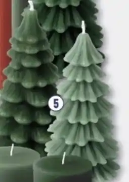 ALDI Winter of Kerstkaarsen Kerstboom aanbieding