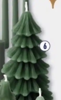 ALDI Winter of Kerstkaarsen Kerstboom aanbieding