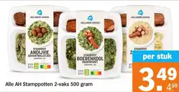 Albert Heijn Alle AH Stamppotten 2-vaks aanbieding
