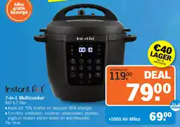Albert Heijn Instant Pot 7-in-1 Multicooker RIO aanbieding
