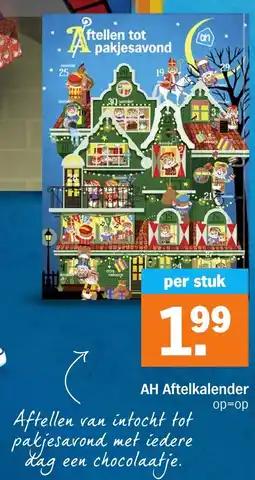 Albert Heijn AH Aftelkalender aanbieding