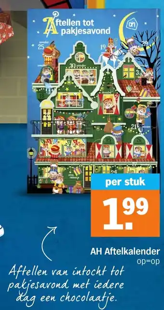 Albert Heijn AH Aftelkalender aanbieding