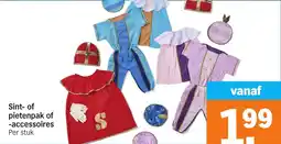 Albert Heijn Sint of pietenpak of accessoires aanbieding