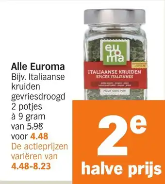 Albert Heijn Alle Euroma aanbieding