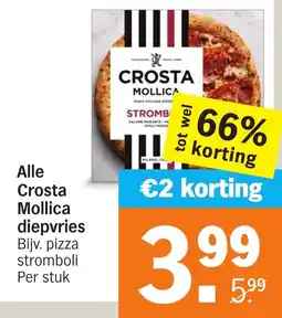 Albert Heijn Alle Crosta Mollica diepvries aanbieding