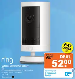 Albert Heijn Ring Outdoor Camera Plus Battery aanbieding