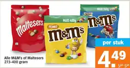 Albert Heijn Alle M&M's of Maltesers aanbieding