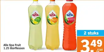 Albert Heijn Alle Spa Fruit aanbieding