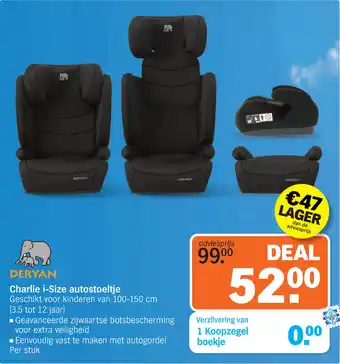 Albert Heijn Deryan Charlie i-Size autostoeltje aanbieding
