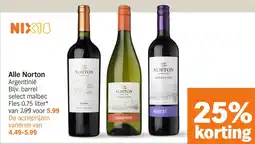 Albert Heijn Alle Norton aanbieding