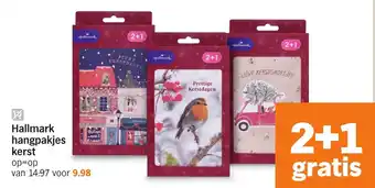 Albert Heijn Hallmark hangpakjes kerst aanbieding