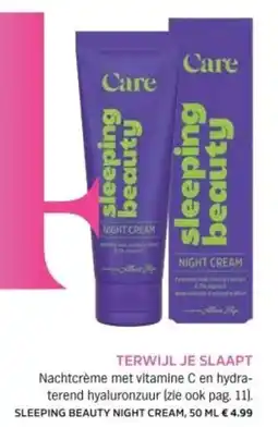Albert Heijn Sleeping beauty night cream aanbieding