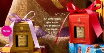 Albert Heijn AH Sinterklaas geurkaars kruidnoten en marsepein aanbieding