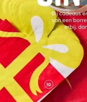 Albert Heijn AH Sinterklaasservetten aanbieding