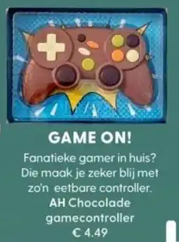 Albert Heijn AH Chocolade gamecontroller aanbieding