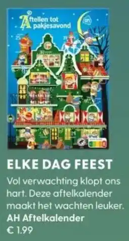 Albert Heijn AH Aftelkalender aanbieding