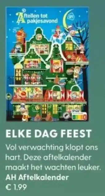 Albert Heijn AH Aftelkalender aanbieding