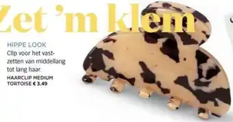 Albert Heijn Haarclip medium tortoise aanbieding