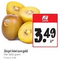 Zespri kiwi sun gold