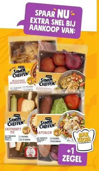 Jumbo Verspakketten samen lekker cheffen aanbieding