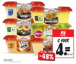 Jumbo Johma salades aanbieding
