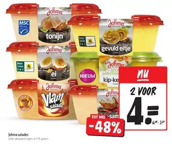 Jumbo Johma salades aanbieding