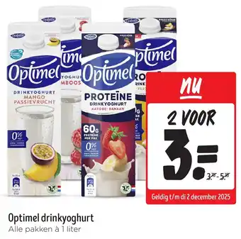 Jumbo Optimel drinkyoghurt aanbieding