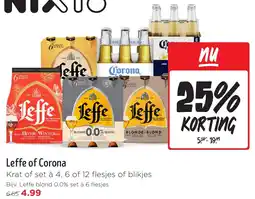 Jumbo Leffe of Corona aanbieding