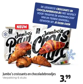 Jumbo Jumbo's croissants en chocoladebroodjes aanbieding