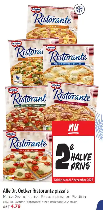 Jumbo Alle Dr. Oetker Ristorante pizza's aanbieding
