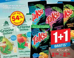 Coop Taksi of Van de Boom troebele groene ijsthee aanbieding